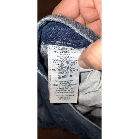 True Religion Jeans Men's Size 30x30 Rocco Relaxed Skinny Flap Pocket World Tour - Picture 3 of 6